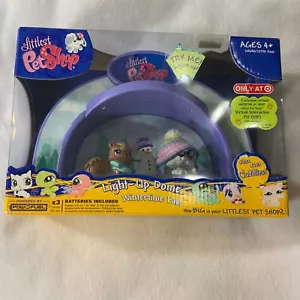 LITTLEST PET SHOP CUPOLA LUMINOSA AMICI INVERNALI NUOVO IN SCATOLA - Foto 1 di 3
