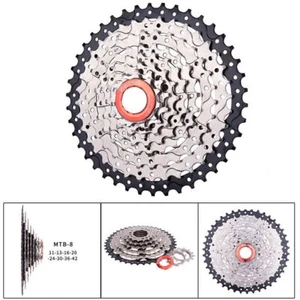 For M410 M360 M310 ZTTO Bicycle 8 Speed 11-42T Cassette Steel MTB 8v Freewheel - Bild 1 von 7