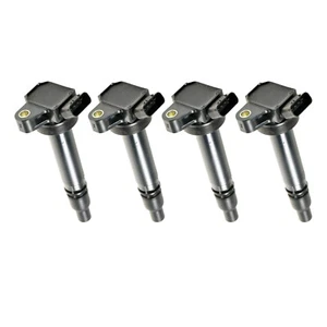 Ignition Coil Set of 4 For Pontiac Vibe Toyota Celica Corolla Matrix 1.8L - Picture 1 of 6