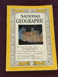 Vintage Pahlavi shah Persia January 1961 National Geographic Magazine - Picture 1 of 3