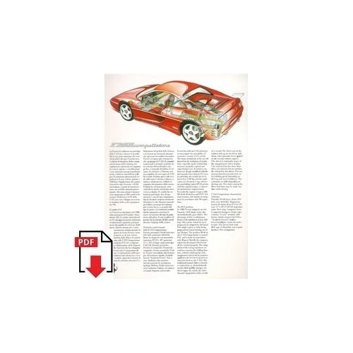 Brochure 1995 Ferrari F355 Berlinetta 933/95 (2M/01/97) PDF (it/uk) - Photo 1/1