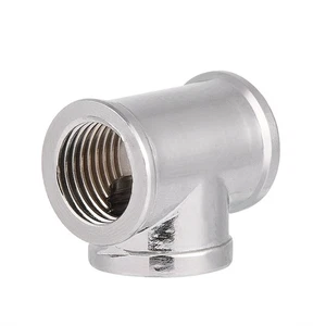 G1/4 Thread 3 Way T Shape Fitting Splitter Adapter For PC Water Cooling Syst NEW - Zdjęcie 1 z 5