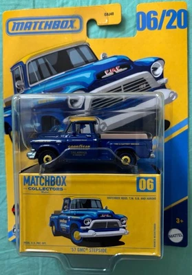 2024 MATCHBOXCOLLECTORS 1957 GMC STEPSIDE NO06 ОБСЛУЖИВАНИЕ ШИН GOODYEAR - Изображение 1 из 2