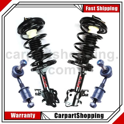 Front Struts Spring Sway Bars For Nissan Maxima 3.0L 1999 1998 1997 1996 1995 - Image 1 of 4