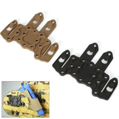 Molle Speed Clip Platform Holster RailCase Mount Accessories Gun Holster Adapter - Image 1 of 4