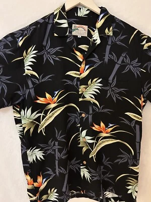 Vintage Paradise Found Mediano Nuevo Con Etiquetas Excelente Estado 100% Rayón con Envío Gratis Foto 1 de 4