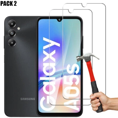 Verre Trempé pour Samsung Galaxy A17 A15 A25 A35 A55 A56 A24 A34 A54 Film Lot-2