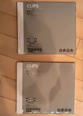 Nuevos 2 Paquetes de Marcos de Fotos CLIPS Ikea 9" x 9" Precintados Foto 1 de 4