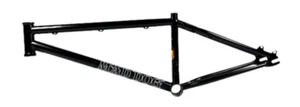 S&M MAD DOG FRAME 22 INCH WHEEL 21.75 FLAT BLACK BMX BIKE 22" MADDOG BMX BIKE - Picture 1 of 6