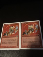 MTG Raging Goblin x2 Sixth Edition
