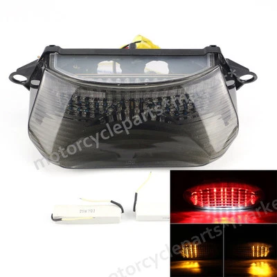 Luz de señal de giro de freno trasero humo para Honda Super Hawk 1000 VTR1000F 1998-2005 Foto 1 de 3