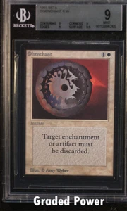 Beta Disenchant 9 Quad + Magic MTG - Bild 1 von 2