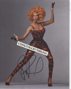 RUPAUL IN PERSON SIGNED 8X10 COLOR PHOTO 1 COA "PROOF" - Picture 1 of 4