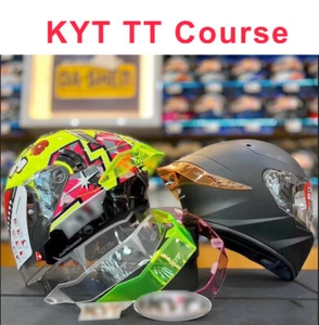 For KYT TT Course TTC Motorcycle Racing Air Trim Helmet Spoiler Wing Diffuser - Picture 1 of 3