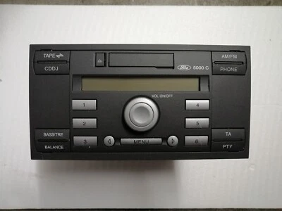 Original Ford C-Max 1 Radio Cassette 5000C 4M5T-18K876-AD - Bild 1 von 4