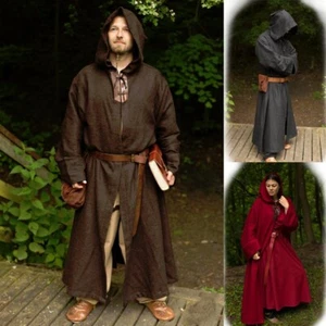 Vestido de monje, ideal para recreación, escenario, combate, disfraz y LARP - Imagen 1 de 1