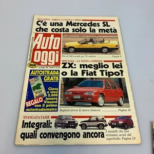 Zeitschrift AUTO TODAY Nr. 234 Mondadori Weekly 30. Mai 1991 Jahr VI - Bild 1 von 2