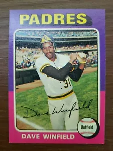 1975 Topps #61 Dave Winfield EX-MT+ San Diego Padres HOF 2nd-Year Card - Picture 1 of 2