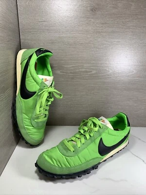 Raro Nike Talla 10 Waffle Racer 17 Premium Waffle Racer Premium Verde 876257 300 Foto 1 de 4