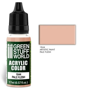 Acrylic Color PALE FLESH - Brush and Airbrush Acrylic Paint Miniatures GSW - Picture 1 of 1