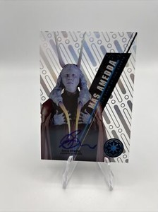 Star Wars 2016 Topps High Tek Autograph Auto #SW-34 David Bowers as Mas Amedda