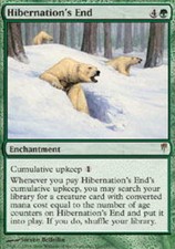 1x Hibernation's End LP, English MTG ColdSnap