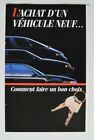 GM Vehicules Neufs 1989 dealer brochure - French - Canada