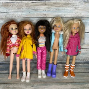 Mattel Barbie Wee 3 Friends Dolls Lot Shoes Clothes - Picture 1 of 9