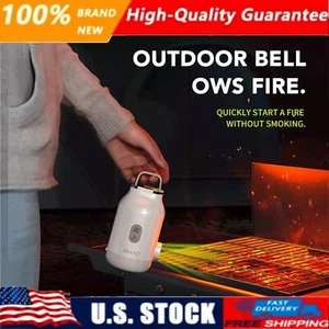 Portable Air Pump USB Rechargeable for Inflatable Outdoor Camping Travel w/Light - Picture 1 of 12