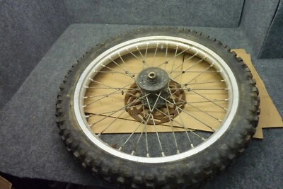 Yamaha YZ250 87-89 1989 rueda delantera neumático cubo YZ125 YZ490 Foto 1 de 4