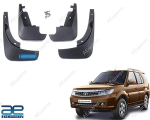 Mud Flap Set of 4 Compatible With Tata Safari Storme AEs - Picture 1 of 3