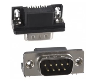 182-009-112-531  CONN DB9 MALE .318 RA MET SHELL (5)Pcs - Picture 1 of 1