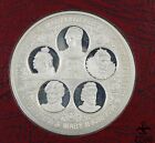 1976 Cayman Islands $50 Six-Queen Silver Coin w/COA & OGP, ASW 1.82oz