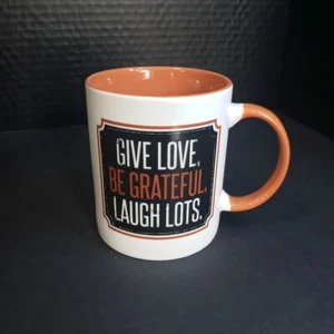 Give Love Be Grateful Laugh Lots Coffee Mug, 14 Fl. Oz. - Picture 1 of 4