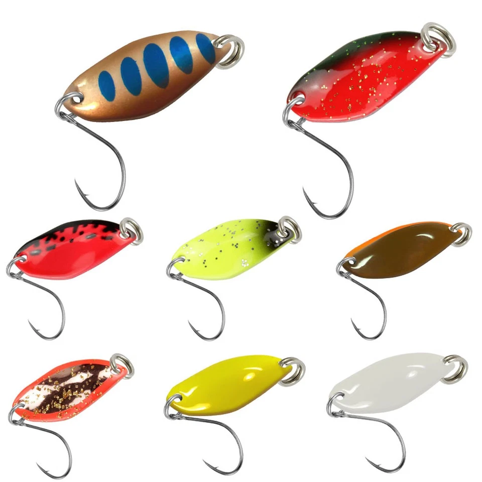 Forellen Blinker 1,2 g Trout Spoon Forellenköder Löffelblinker Barsch Forelle - Bild 1 von 1