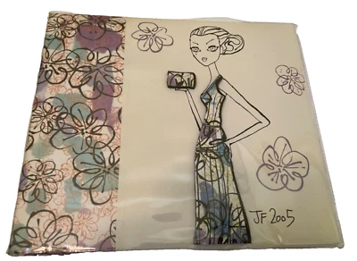 Фотоальбом с цветочным рисунком PEPPERPOT Extra Extra Fancy - 2005 Jeffrey Fulvimari 6x6 - Изображение 1 из 4