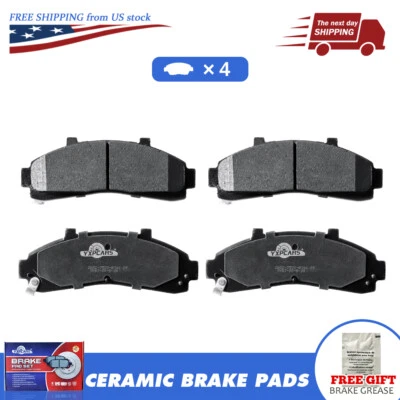 Front Ceramic Disc Brake Pads For Ford Explorer Ranger Mazda B3000 Mountaineer - Image 1 of 4