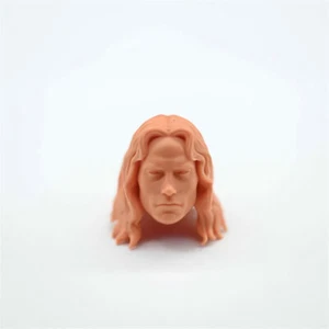 Blank 1/10 Scale The Barbarian Conan Head Sculpt Unpainted Fit 7" Neca Figure - Picture 1 of 3