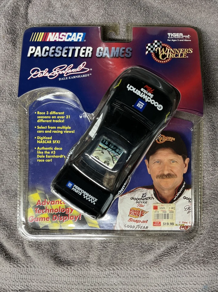NASCAR Pacesetter Games Dale Earnhardt by Tiger Electronics 1999