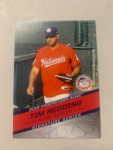 Tim Redding 2019 Hagerstown Suns Team Card - Picture 1 of 1