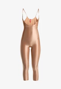 $190 SPANX Forma Traje Tu Elegante Busto Abierto Gato Body (Beige) MEDIANO ¡Nuevo! - Imagen 1 de 5