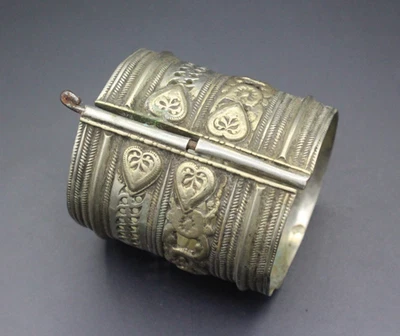 Pulsera Kuchi afgana, brazalete pulsera de alpaca, brazalete pulsera, bisutería, Foto 1 de 4