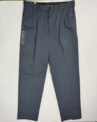 Haggar Calce Clásico Para Hombre 34x34 Trabajo Para Fin de Semana Sin Hierro Caqui Calce Clásico Gris Foto 1 de 4