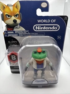 Jakks Pacific World of Nintendo Slippy Toad Series 2-2 Paquete Dañado - Imagen 1 de 4