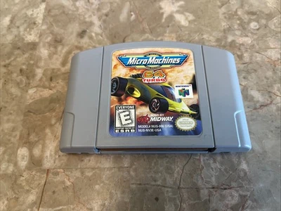 Micro Machines 64 Turbo - Solo juego - NINTENDO 64 - ¡ENVÍO RÁPIDO!  1027a Foto 1 de 2