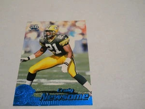 CRAIG NEWSOME BLUE PARALLEL GREEN BAY PACKERS 1996 PACIFIC - Picture 1 of 2