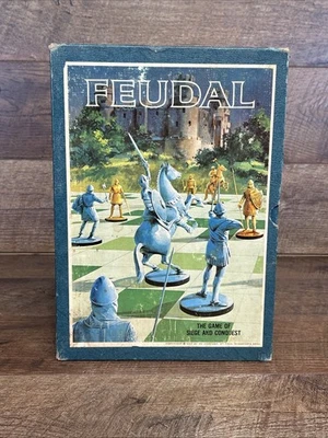 JUEGO DE MESA DE ESTANTERÍA FEUDAL 3M (1967) VINTAGE COMPLETO ASEDIO Y CONQUISTA 2 JUGADORES Foto 1 de 4