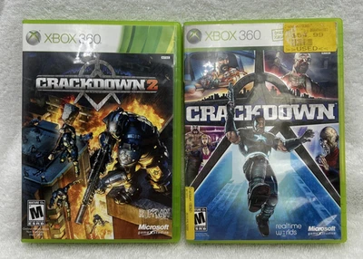 Crackdown (Xbox 360 2007) Complete w/ Manual, Map and Crackdown 2 - Image 1 of 4