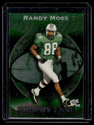 1998 Press Pass Trophy Case Randy Moss Minnesota Vikings #4 - Image 1 of 2