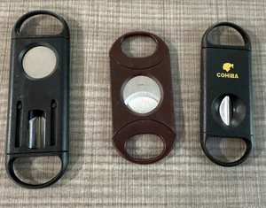 (Lote de 3) Cortadores de cigarros, Cohiba, Vertigo y sin marca ¡todos BONITOS L@@K! - Imagen 1 de 6